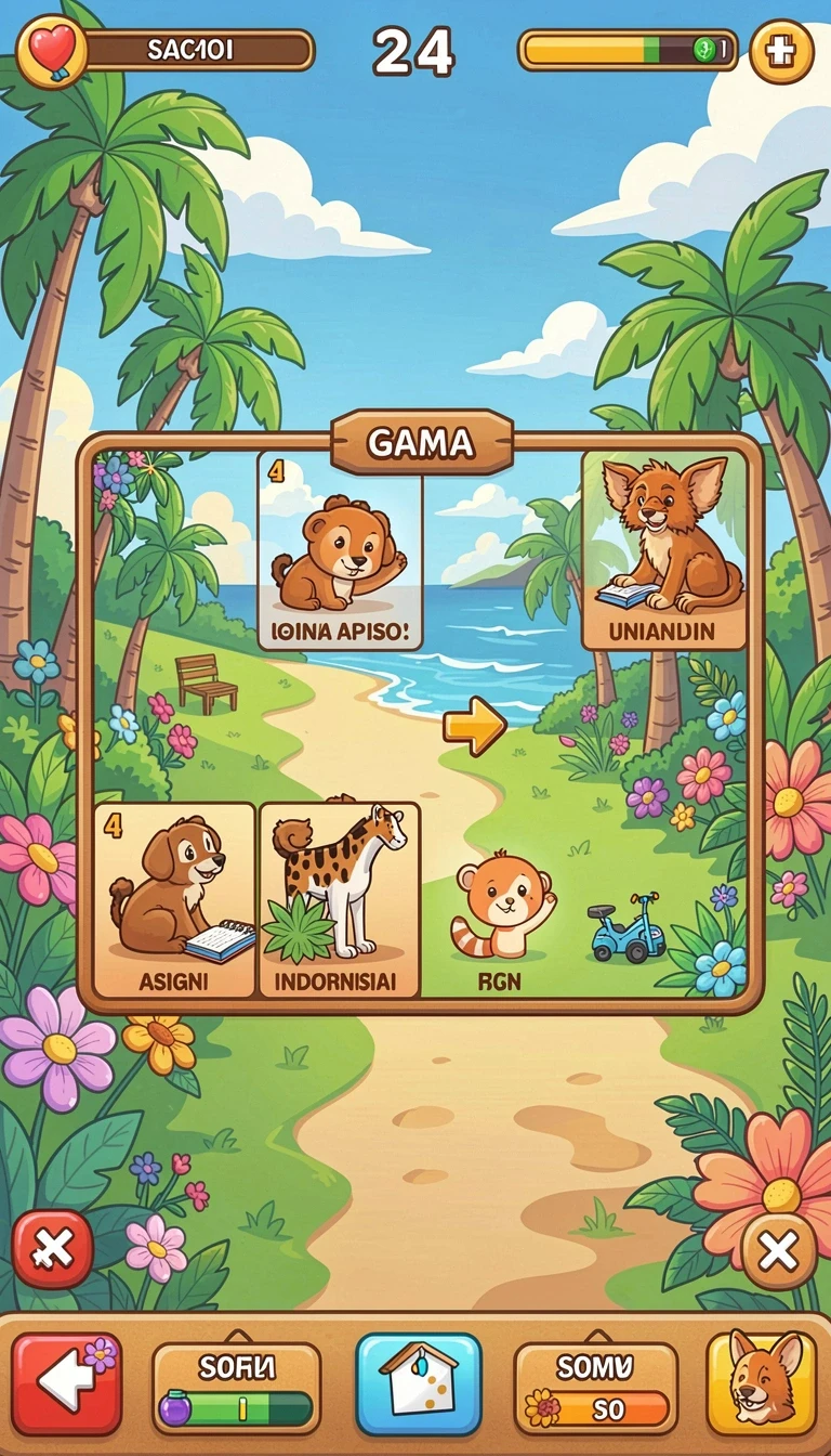 Galeri pratinjau visual gg999 build APK resmi terbaru